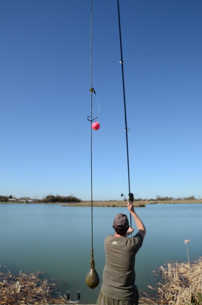 single hookbaits can be fished at long range