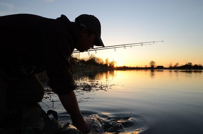 carp fishing in winter