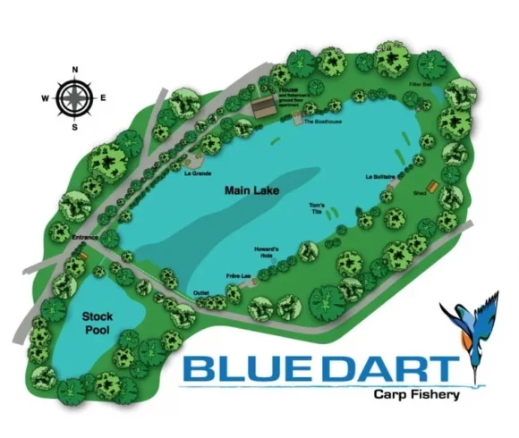 Blue Dart Carp Fishery Image
