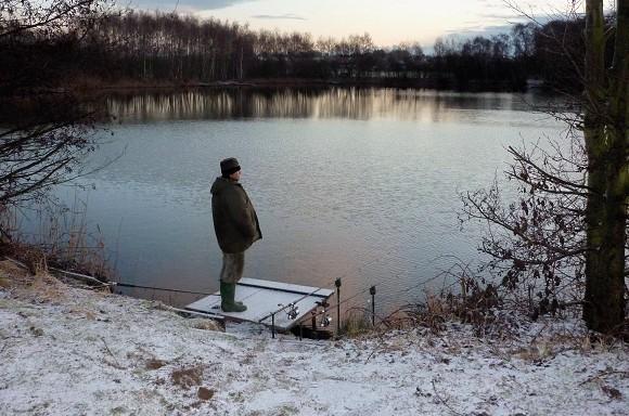 winter carp fishing