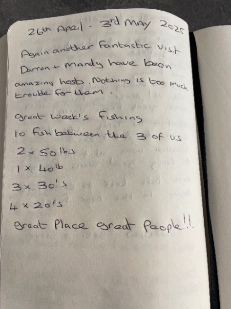 Blue Dart Carp Fishery – 26 April, 2025