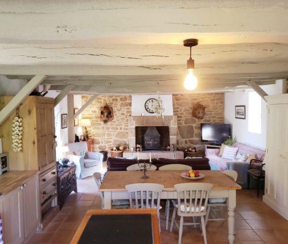 Carp Fishery with Renovated Stone Cottage and 23 Acres of Land Image