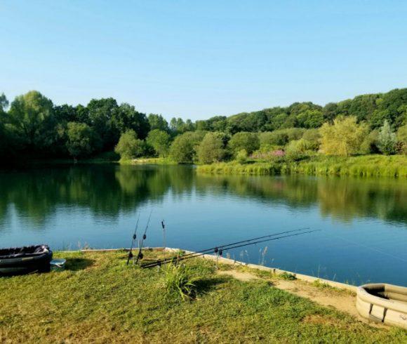 Carp Fishery with Renovated Stone Cottage and 23 Acres of Land Image