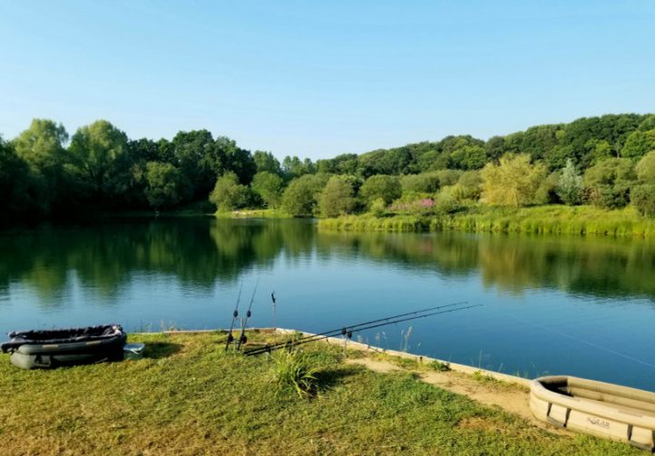 Carp Fishery with Renovated Stone Cottage and 23 Acres of Land Image