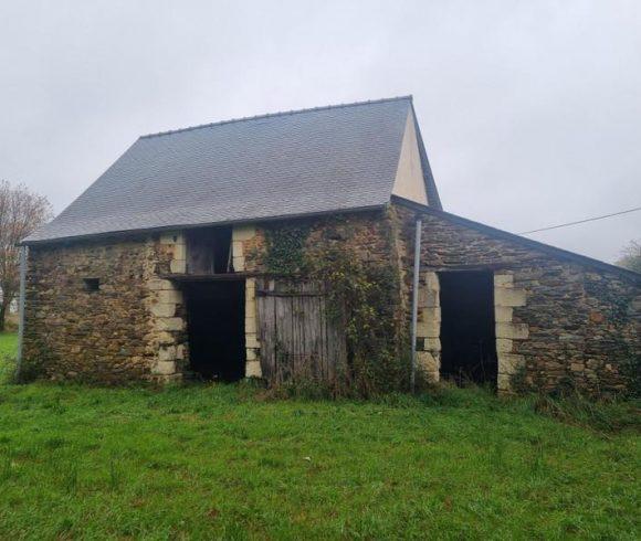 1.25 acre lake with derelict stone house – Maine-et-Loire, Pays-de-la-Loire Image