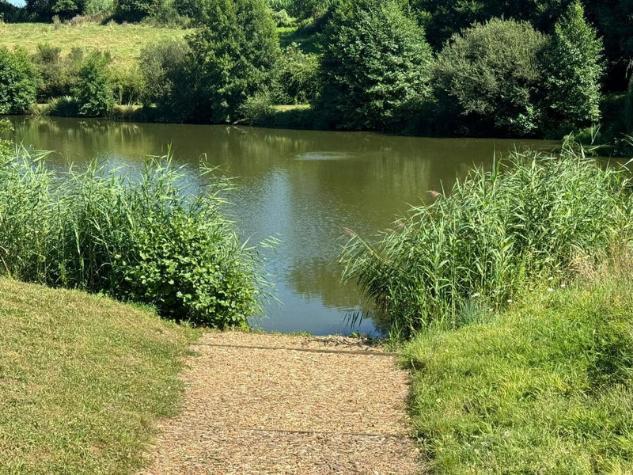 2.5 Acre Lakes in Mayenne with 3 Bed Luxury House Image