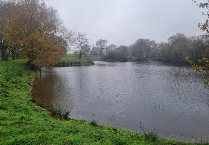 1.25 acre lake with derelict stone house – Maine-et-Loire, Pays-de-la-Loire Image