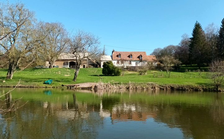 Renovated Longère with Gîte, Carp Fishing Lake and 16 Acres near Le Mans Image