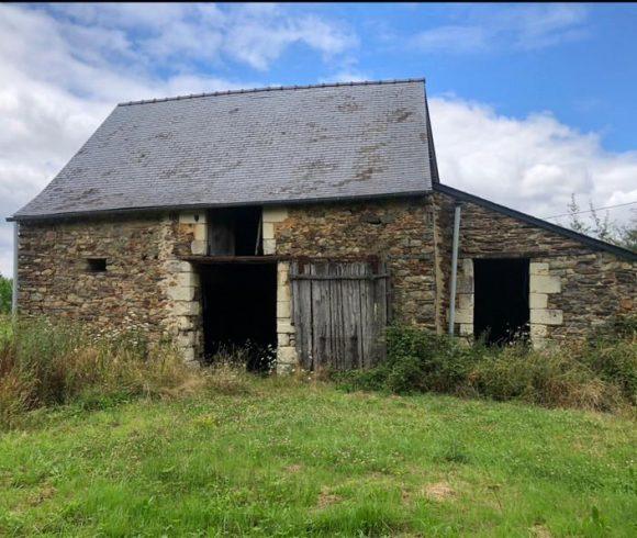 1.25 acre lake with derelict stone house – Maine-et-Loire, Pays-de-la-Loire Image