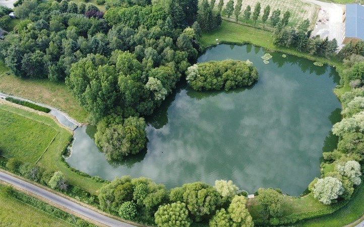 2.5-Acre Carp Fishing Venue with House, Gîte and Outbuildings – Mayenne Image