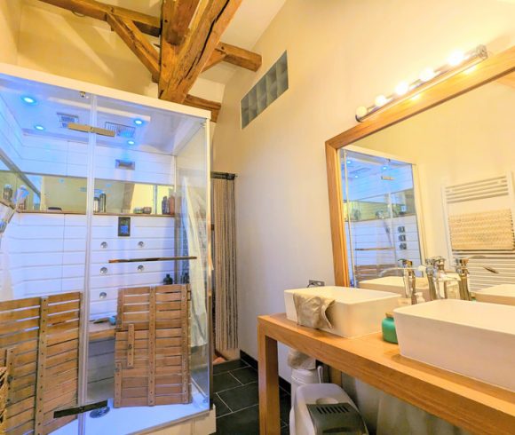 5 Bed Barn Conversion + 2 Gites a Pool and Lake Image