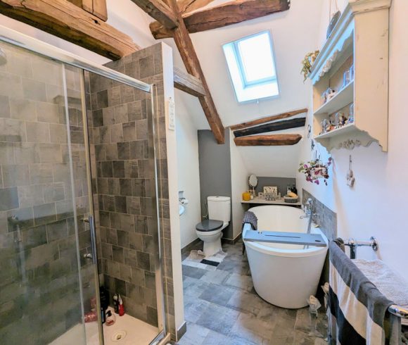 5 Bed Barn Conversion + 2 Gites a Pool and Lake Image