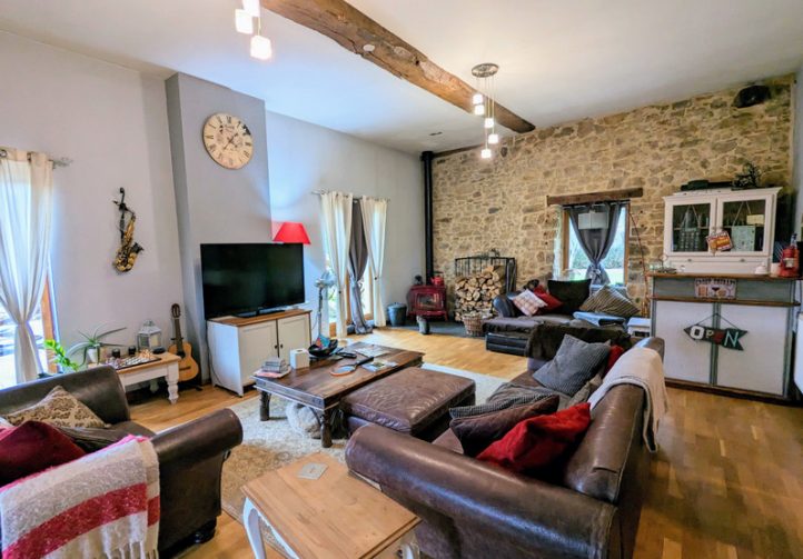 5 Bed Barn Conversion + 2 Gites a Pool and Lake Image