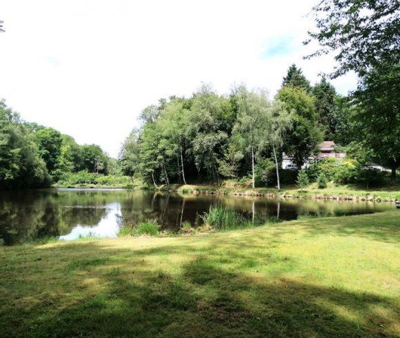 2.5 Acre Lake with Accommodation in Limousin Region Image