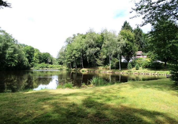 2.5 Acre Lake with Accommodation in Limousin Region Image