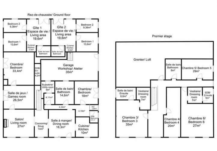 6-Bed House + 2 Gîtes, Lakes & River Frontage -Charente-Maritime Image