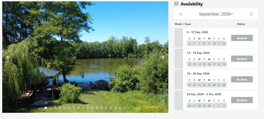 Buying a carp lake in France with a future income stream