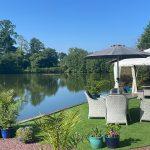 Lakeside Home, Gîte & Carp Lake in Passais Villages, Orne Image