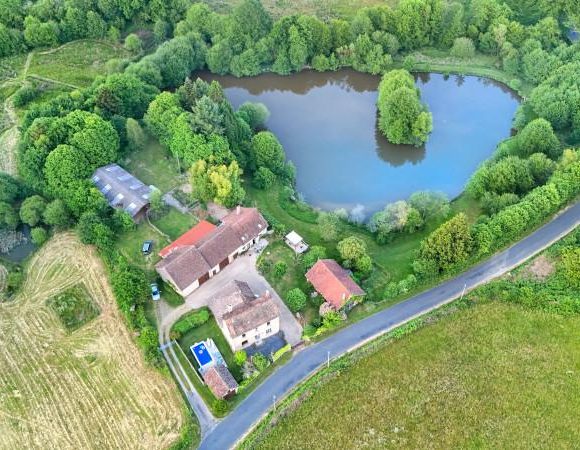 Carp Fishing Business with Gîte & 70lb Lake in Coussac-Bonneval Image