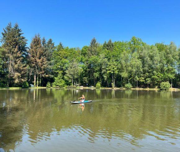 3 Spring-Fed Fishing Lakes & Cabin in the Dordogne Forest Image