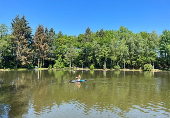 3 Spring-Fed Fishing Lakes & Cabin in the Dordogne Forest Image