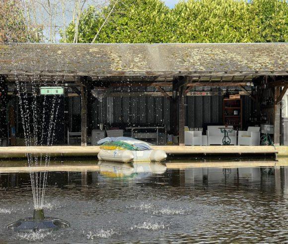Lakeside Home, Gîte & Carp Lake in Passais Villages, Orne Image